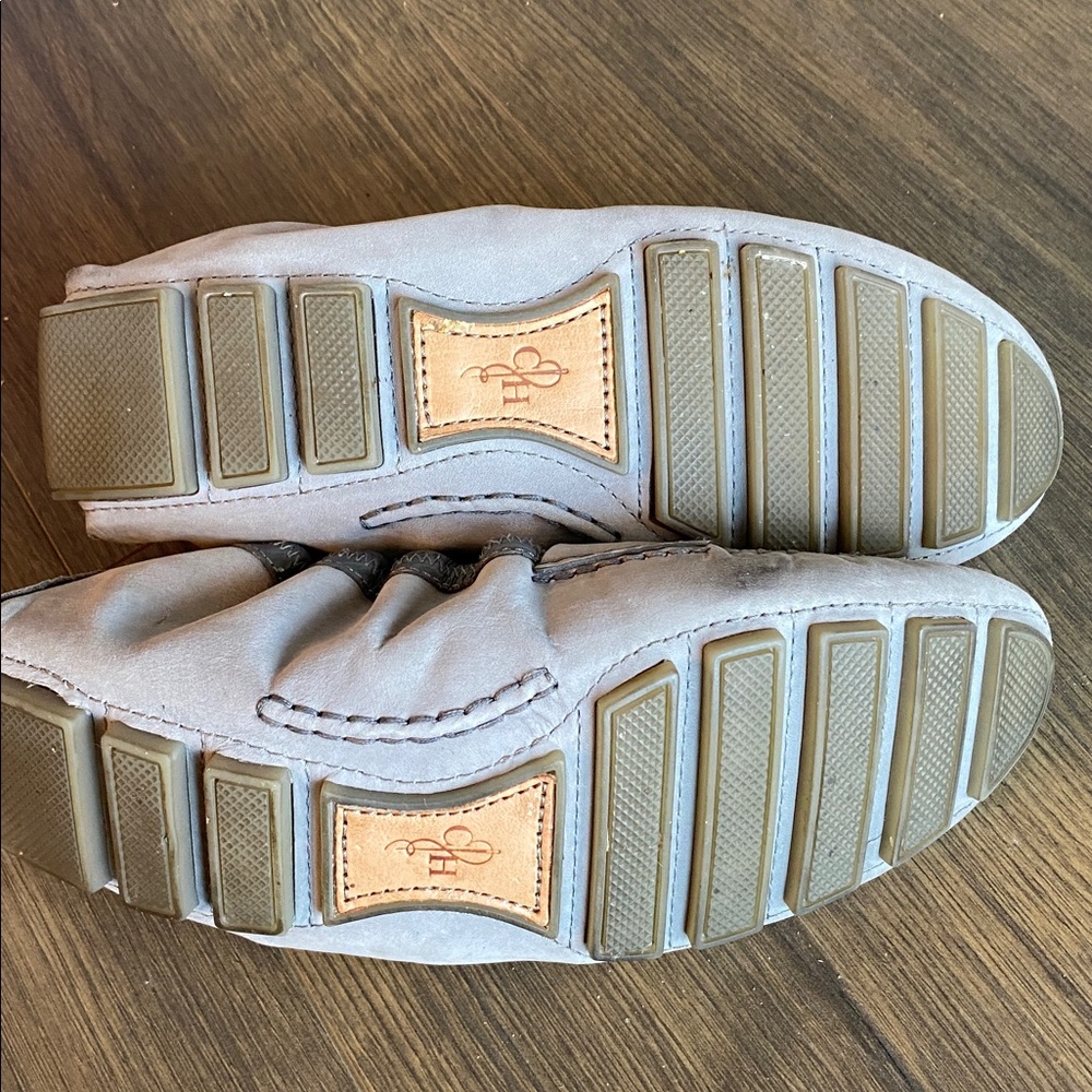 Cole Haan Women’s Grey Suede and Patent Leather Slip on Loafers 9 1/2 - Picture 10 of 10